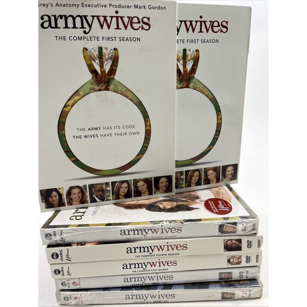 Army Wives DVD LOT: Seasons 1 2 4 5 6 P1+2 New/Used ~  OOP ~ Missing Season 3
